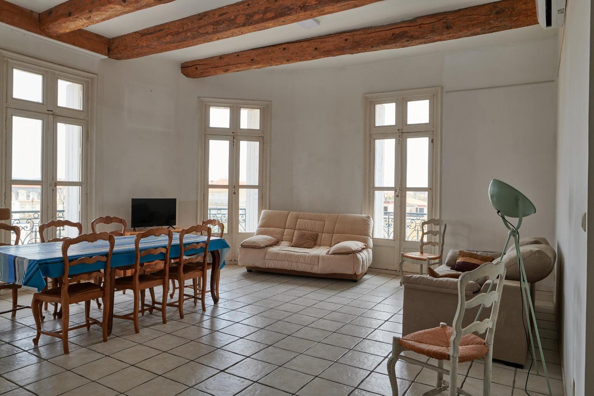 Grand Appartement Au Coeur De Сет Экстерьер фото